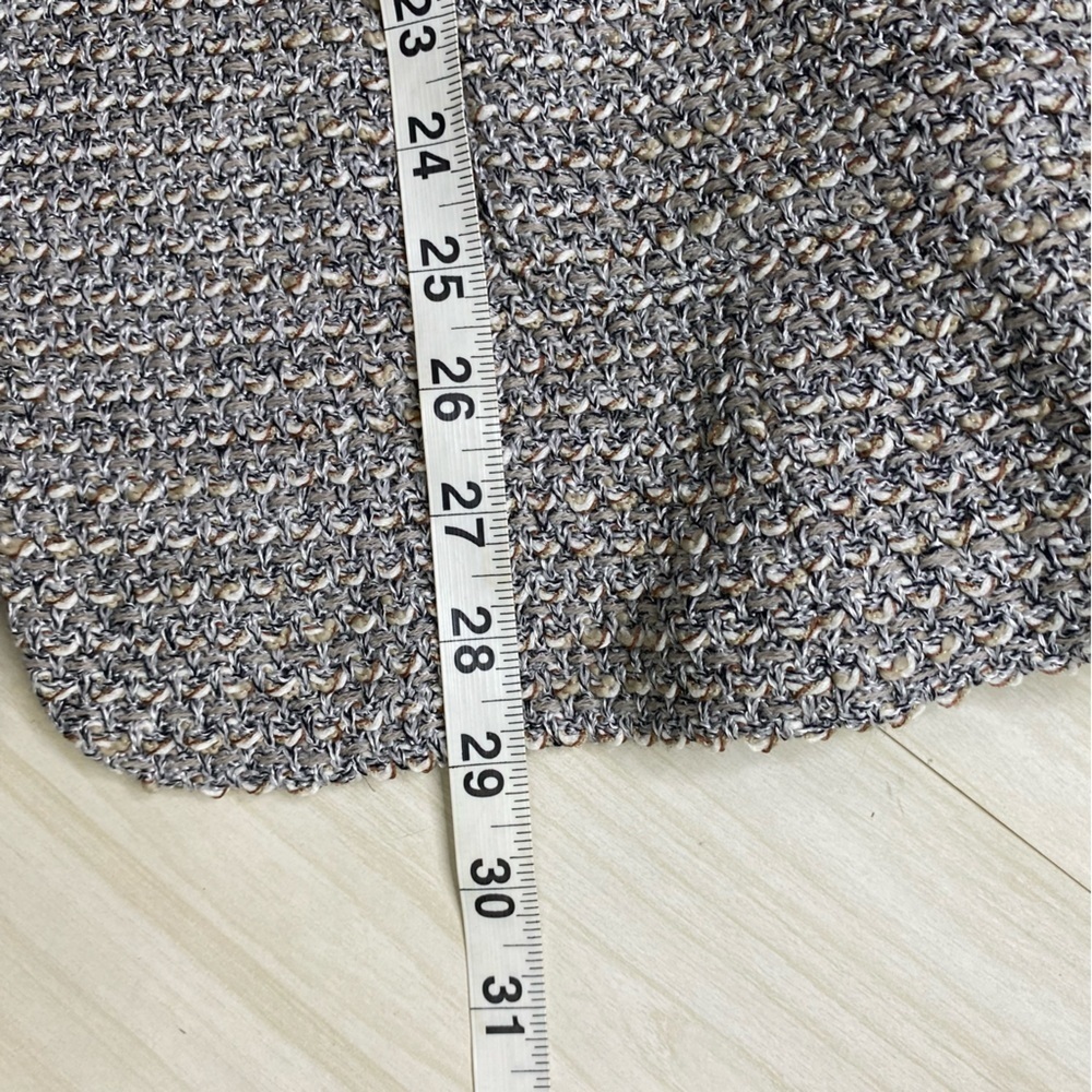 St.John’s Gray tan tweed like Blazer jacket size 12 - Picture 15 of 16